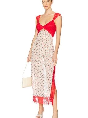 **SOLD** NWT Free People Suddenly Fine Maxi Slip